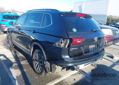 2018 Volkswagen Tiguan 2.0T Se/2.0T Sel из США, поврежденный, VIN 3VV3B7AXXJM004147